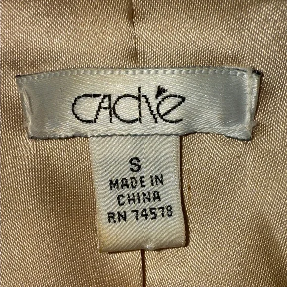 RARE! Gorgeous Vintage Genuine Fur & Rhinestone Coat - Picture 6 of 6